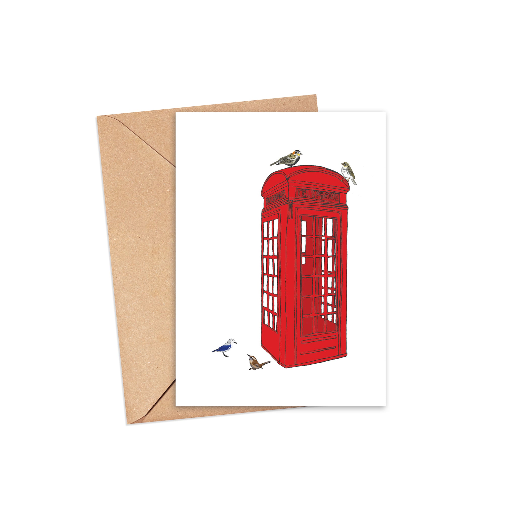 "Waiting for your call" Blank Card