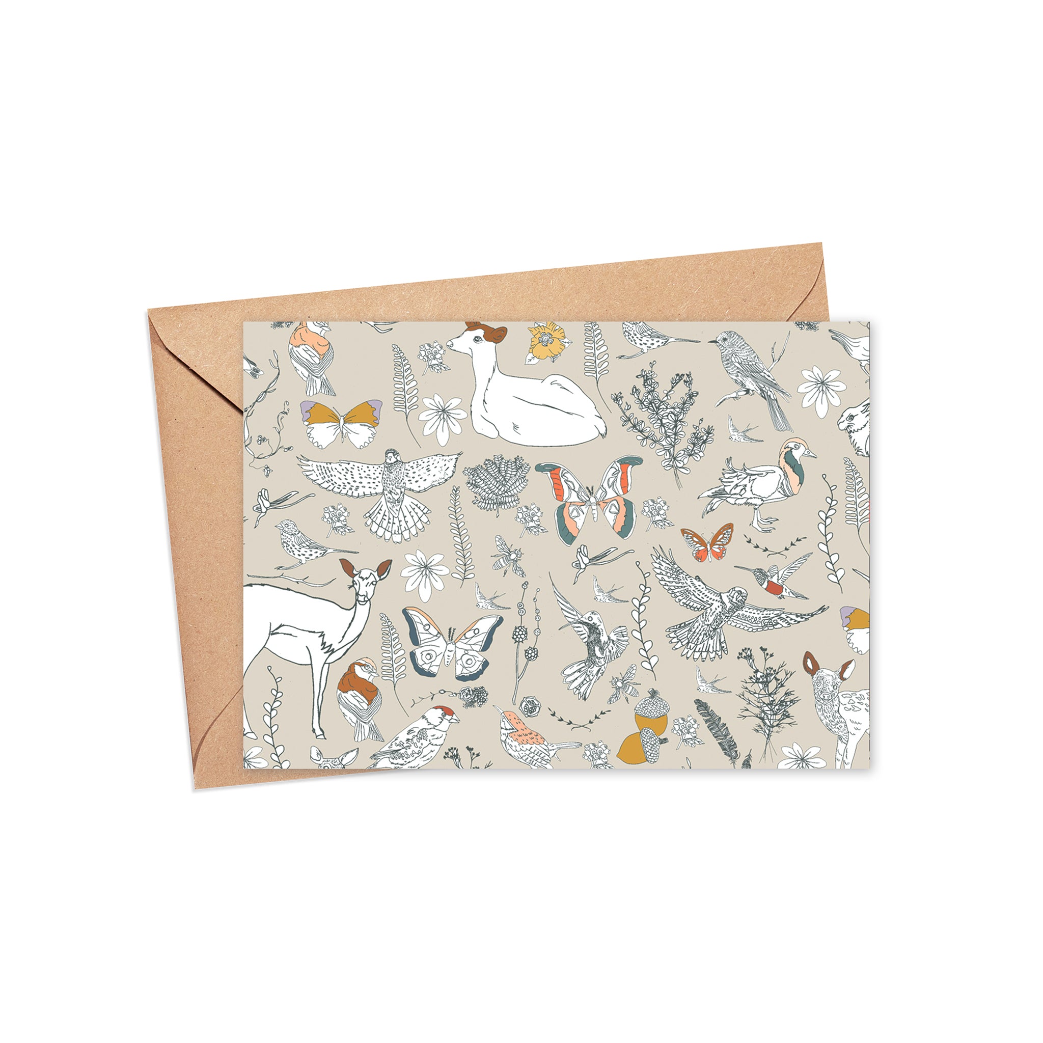 "Bountiful & Abundant" Blank card