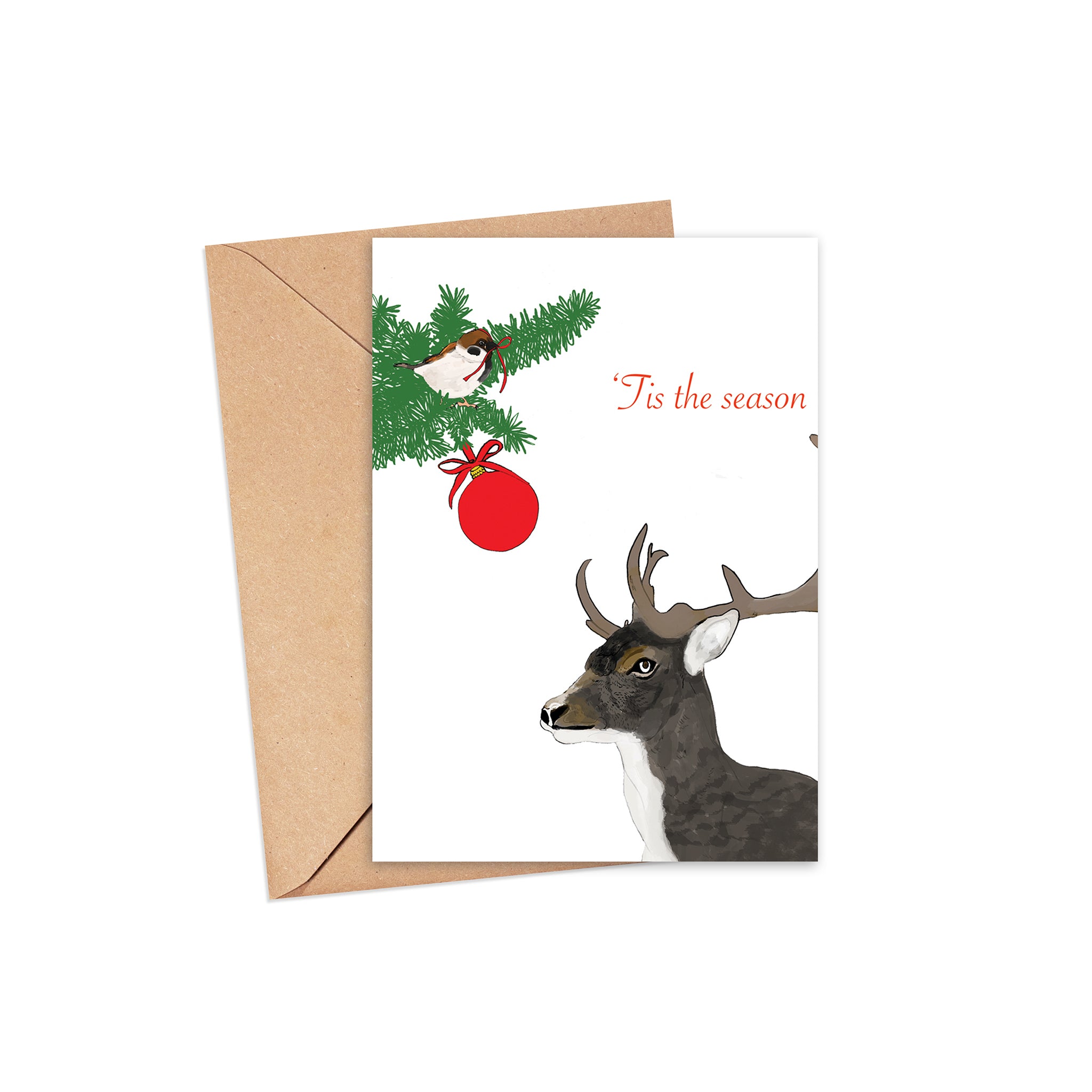 "Tis' the season" Blank Card