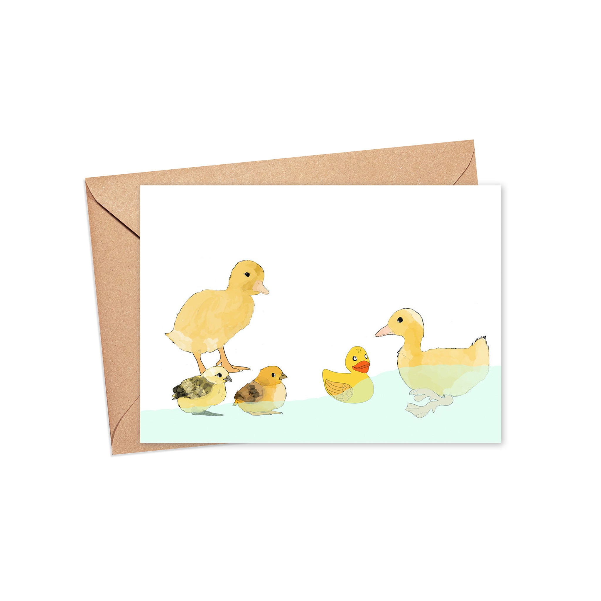 "You quack me up" Blank Card