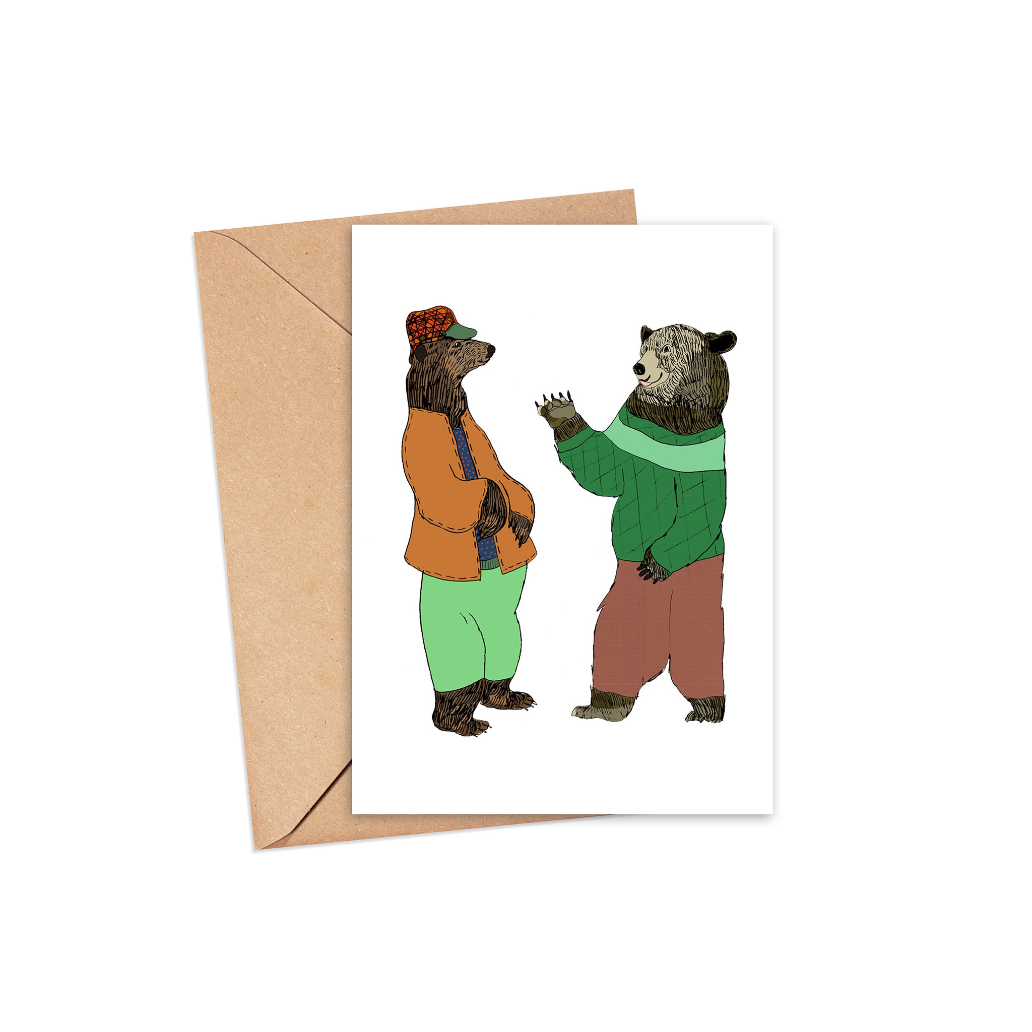 "Warmest wishes" Blank Card