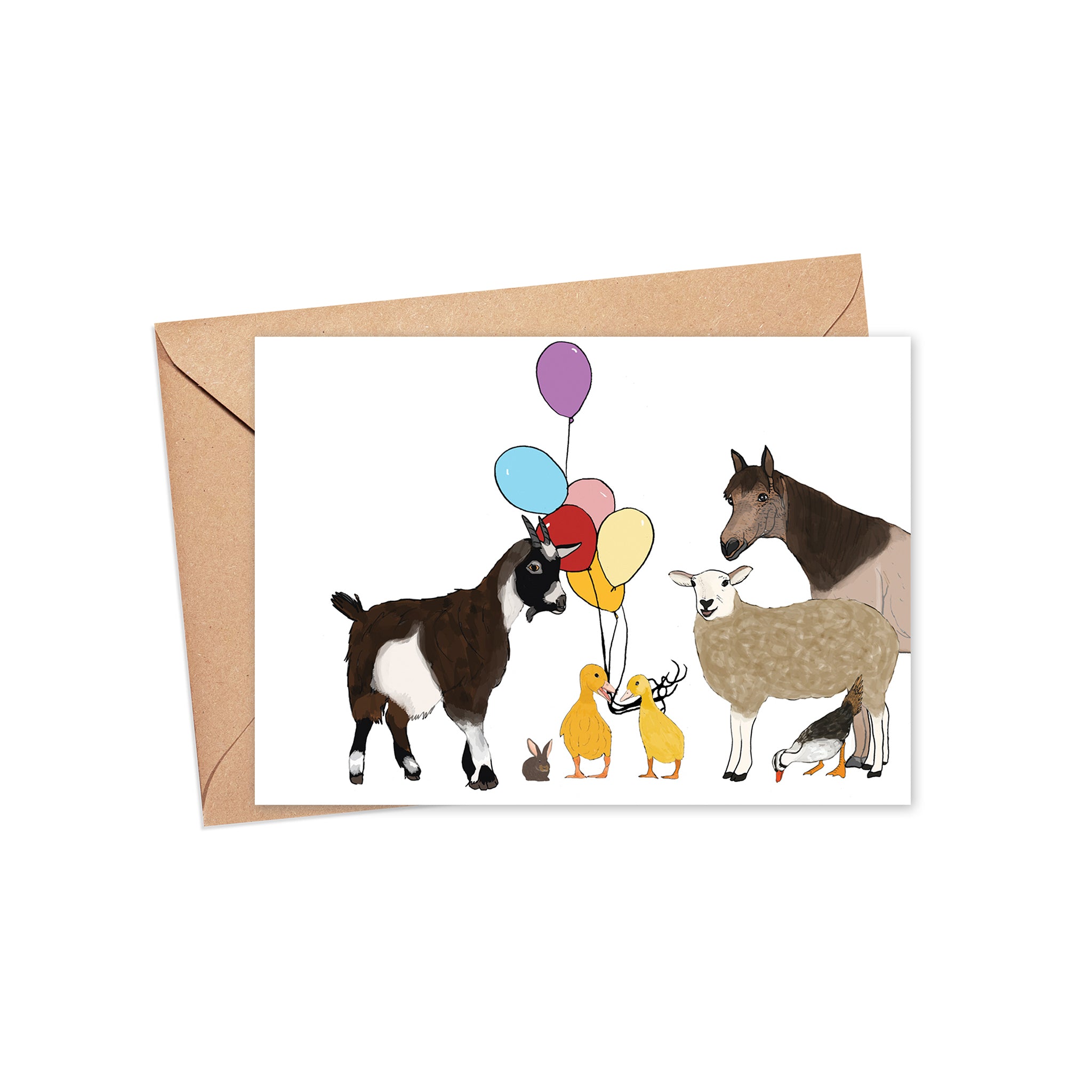 "Party Time!" Blank Card