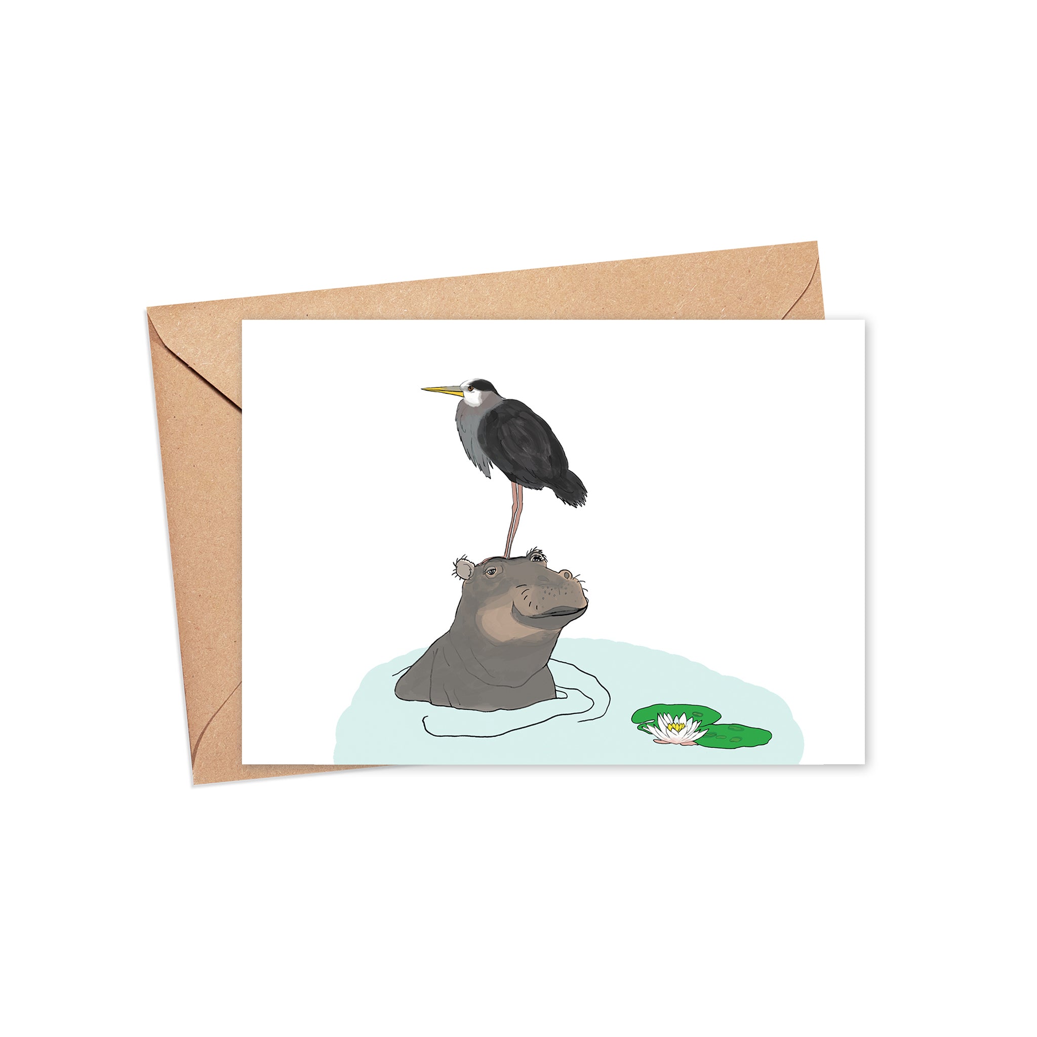"Use your head" Blank Card