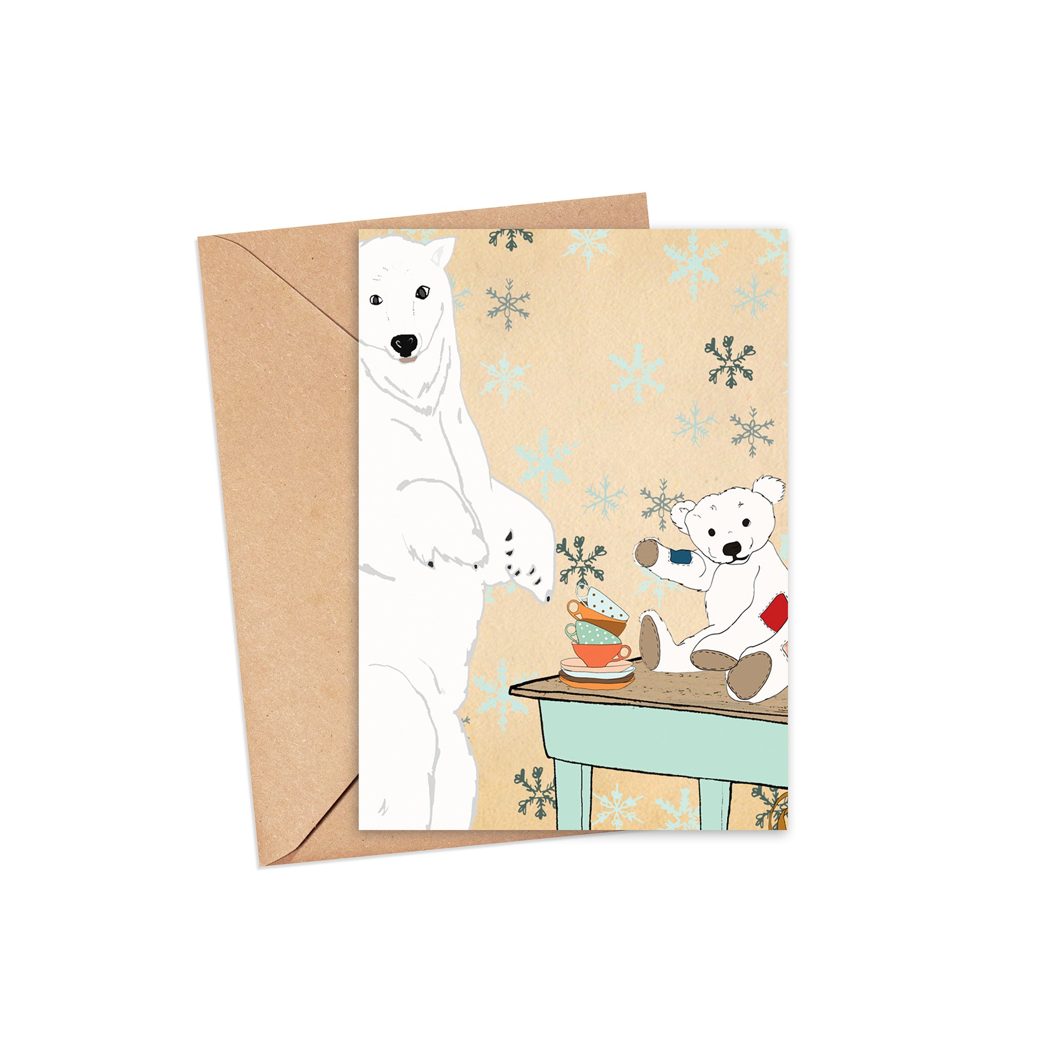"Bear Hug" Blank Card