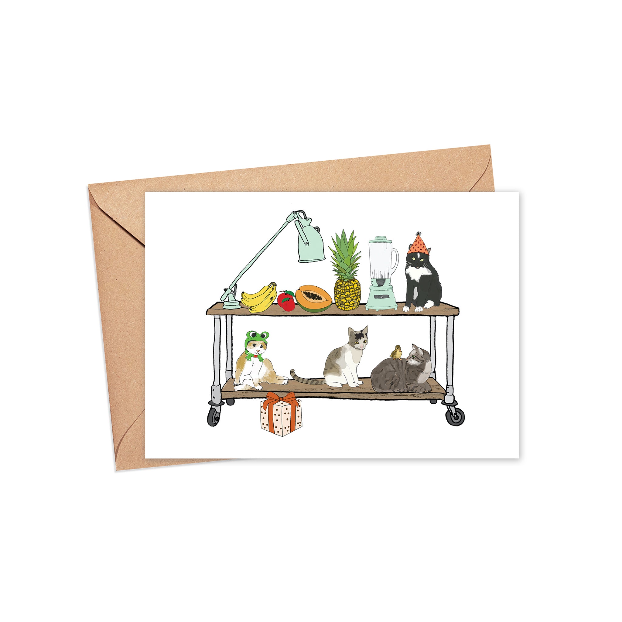 "Perfect Blend" Blank Card