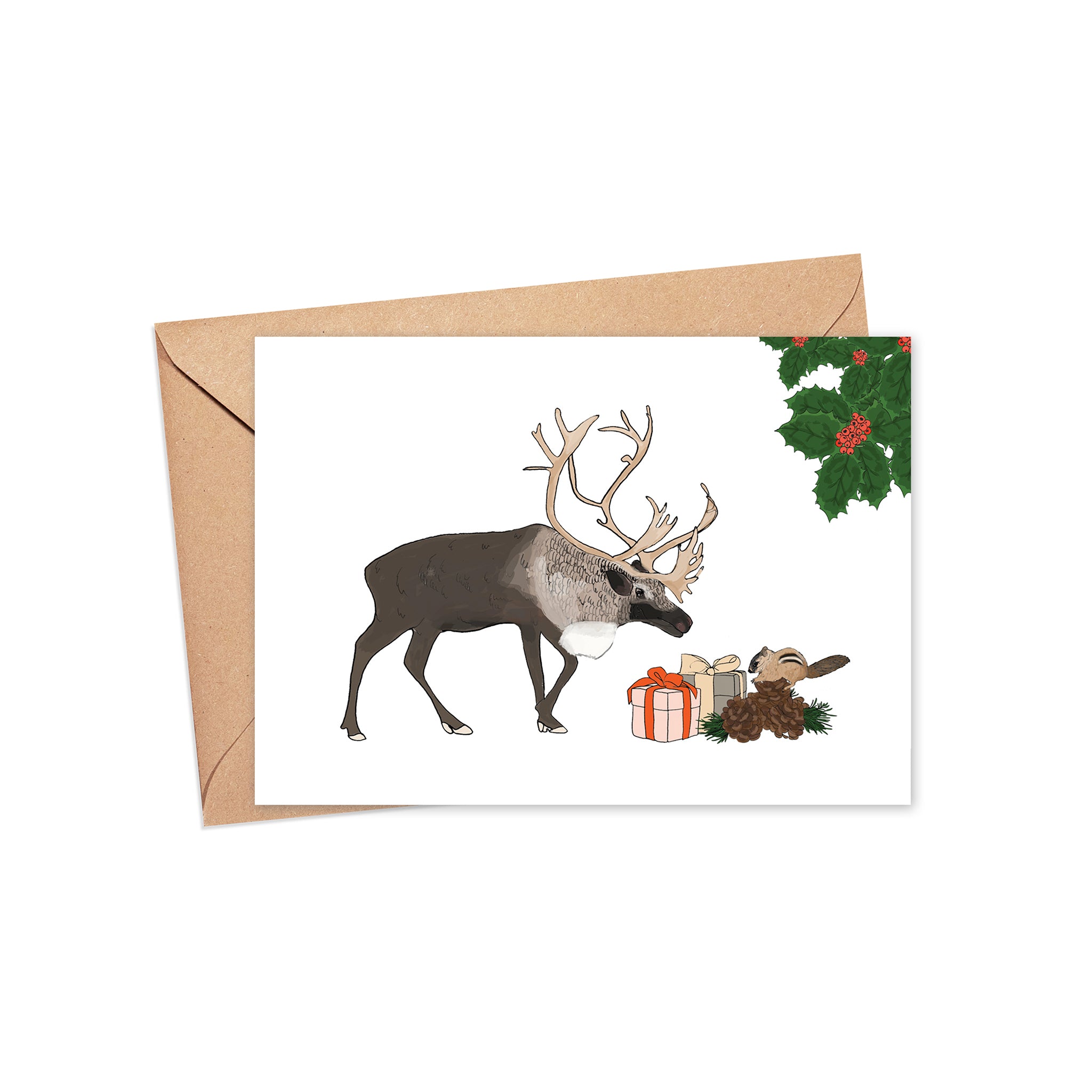 "Keep it Joyful and Festive" Blank Card