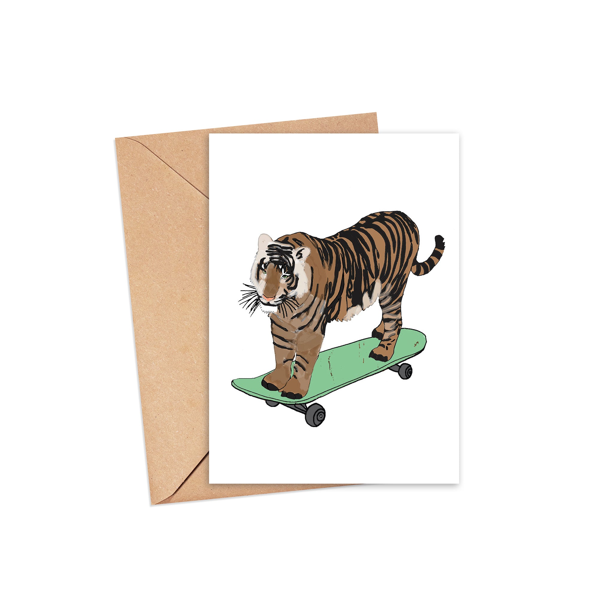 "Keep rolling" Blank Card