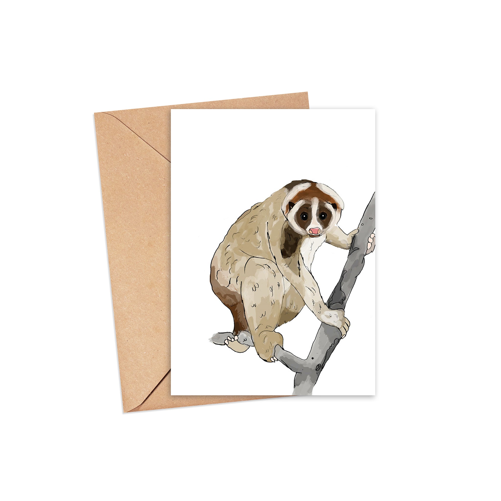 "Time to slow down" Blank card
