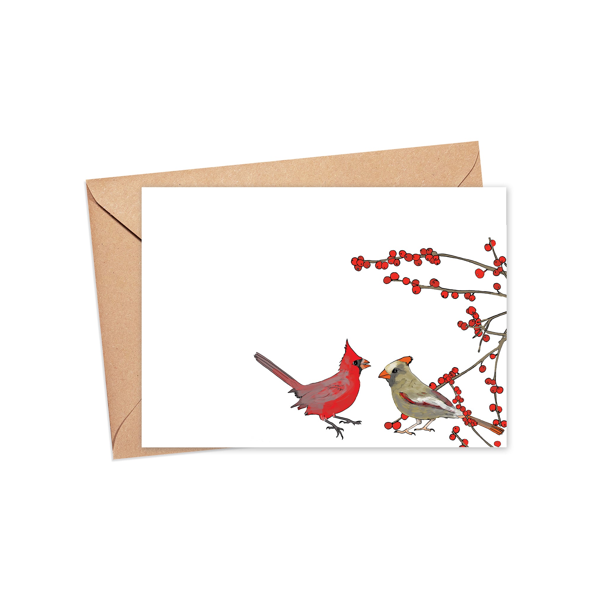 "Be Merry" Blank Card