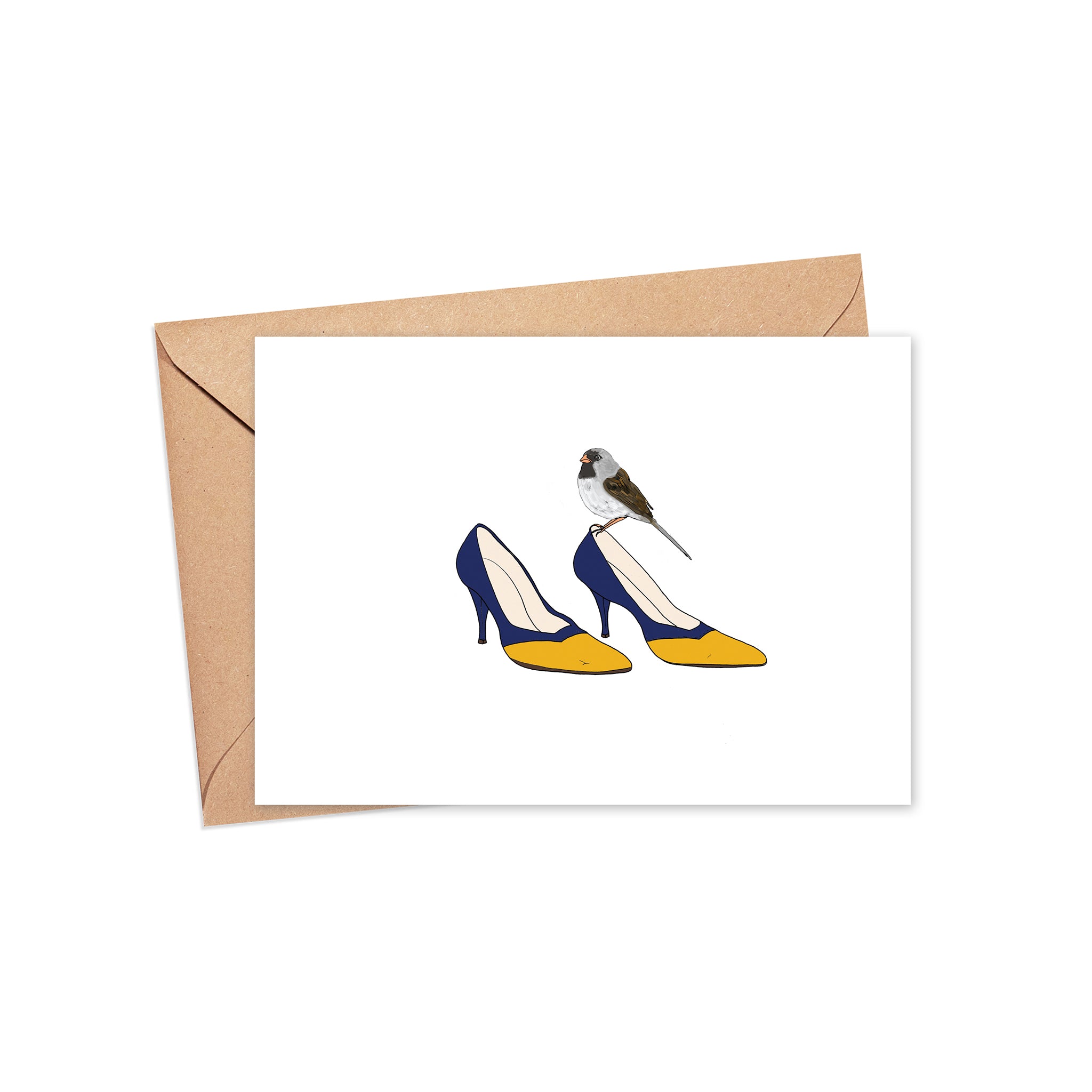 "Heels" Blank Card
