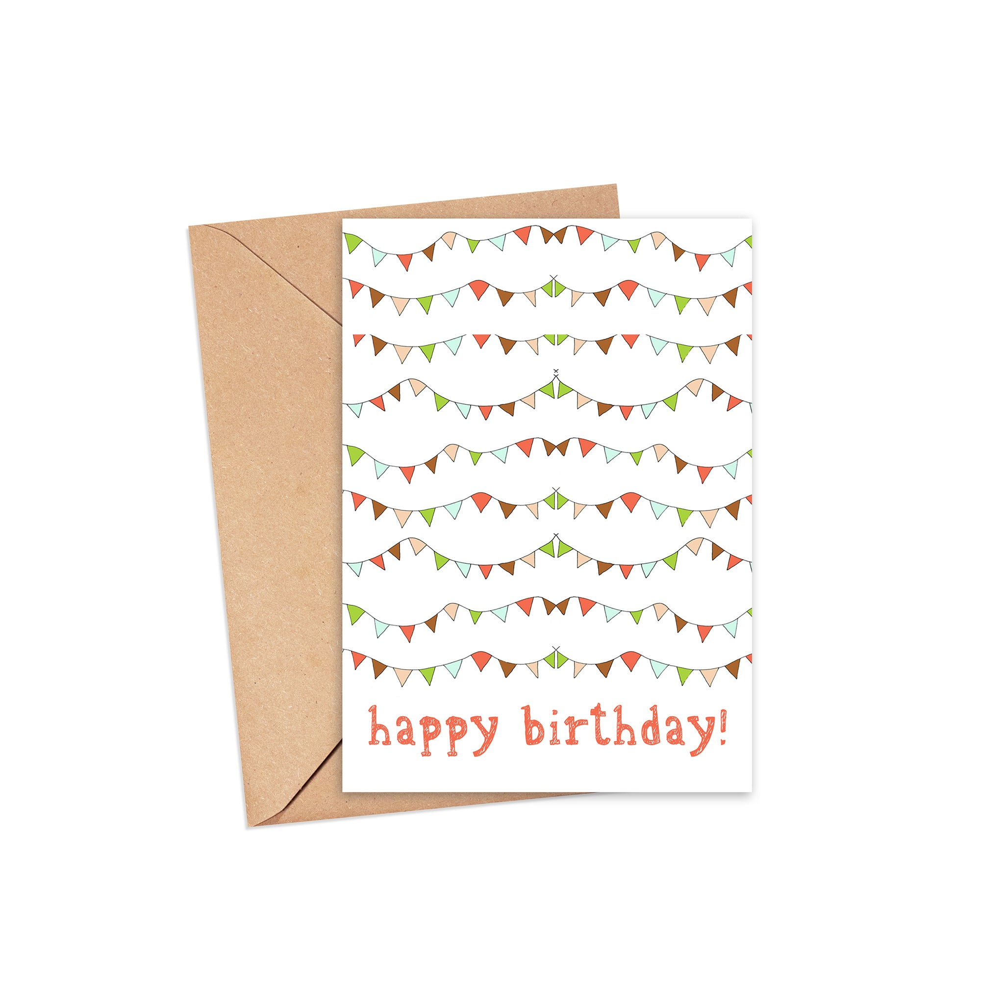 "Happy Birthday" Blank Card