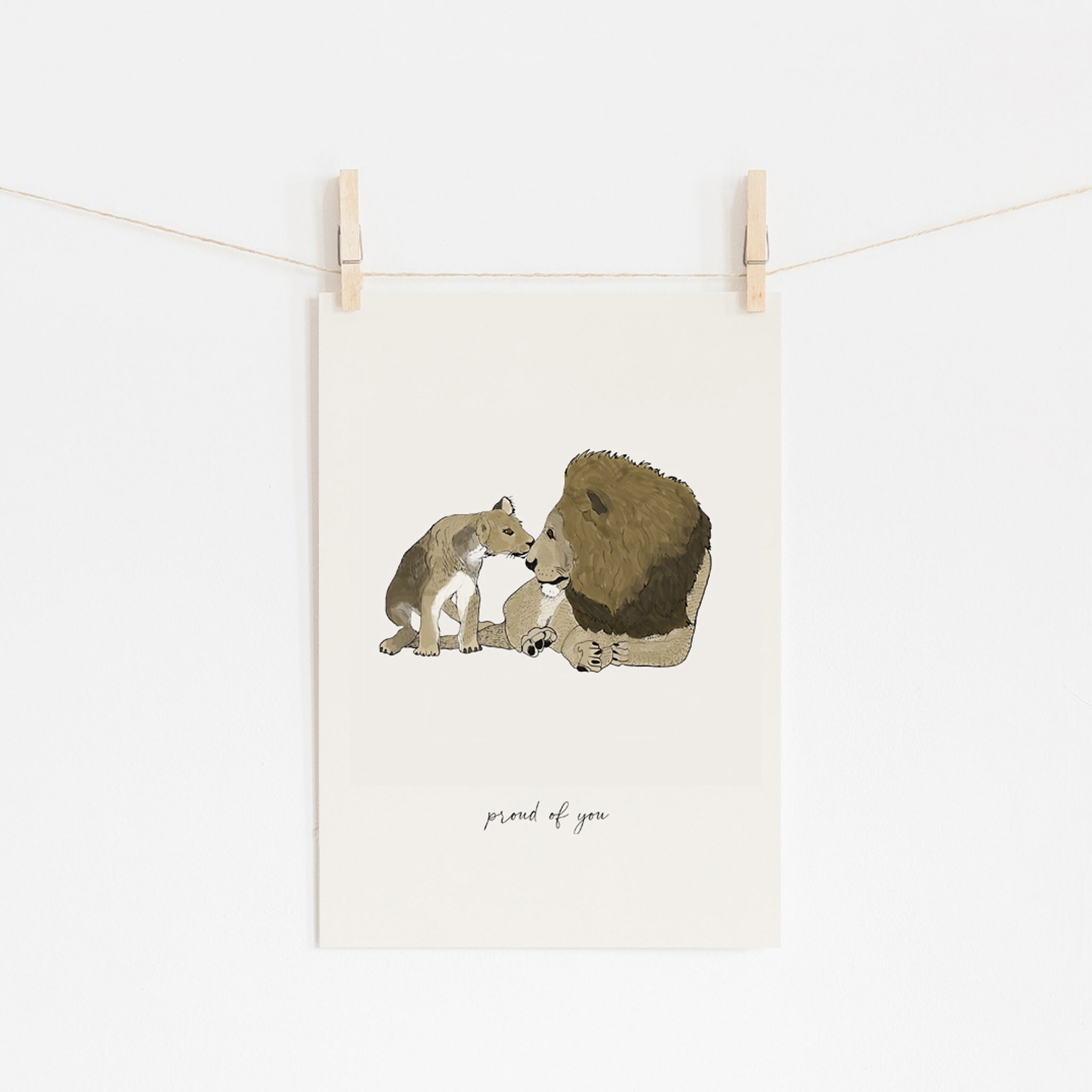 "Proud of You" Print