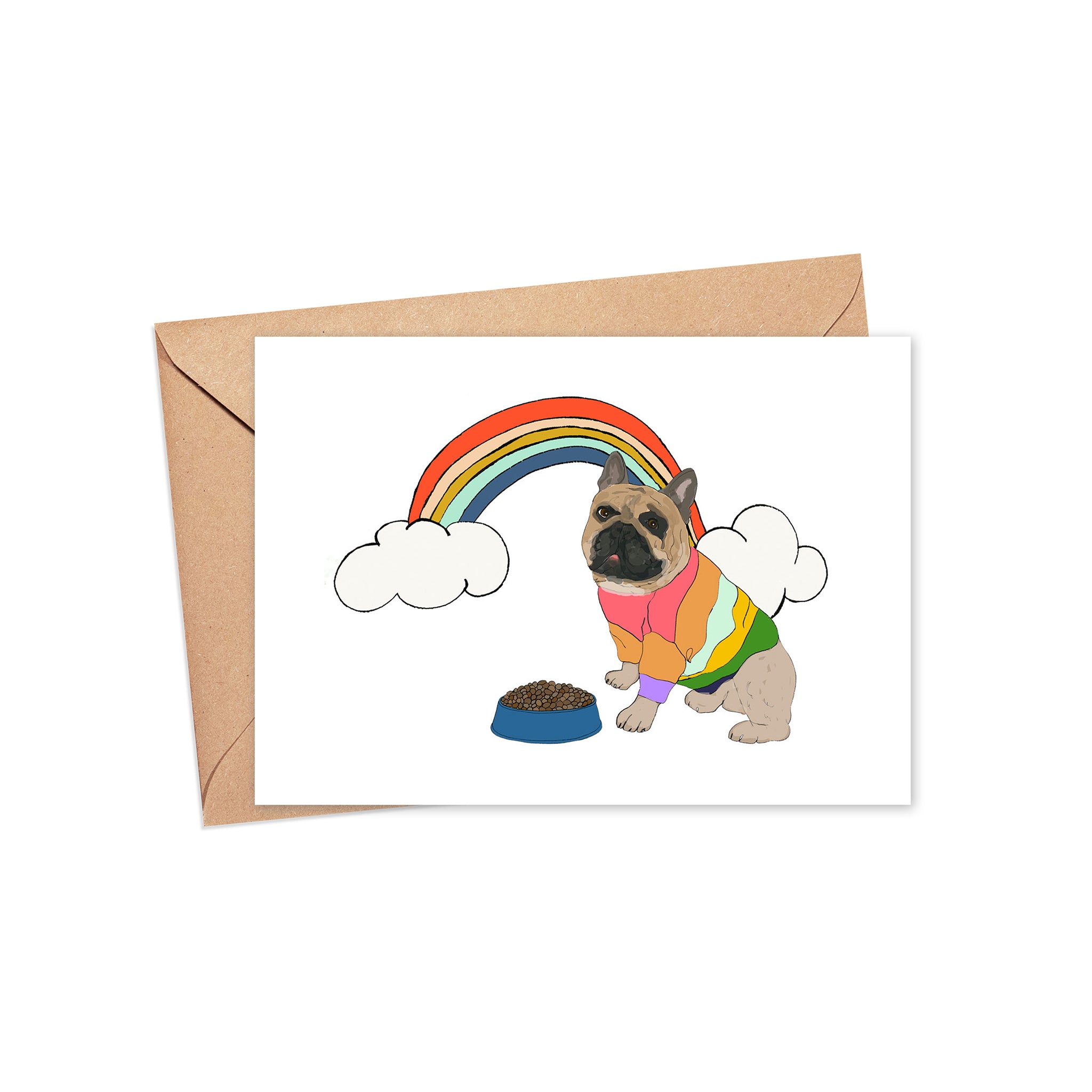 "Pot of gold" Blank Card
