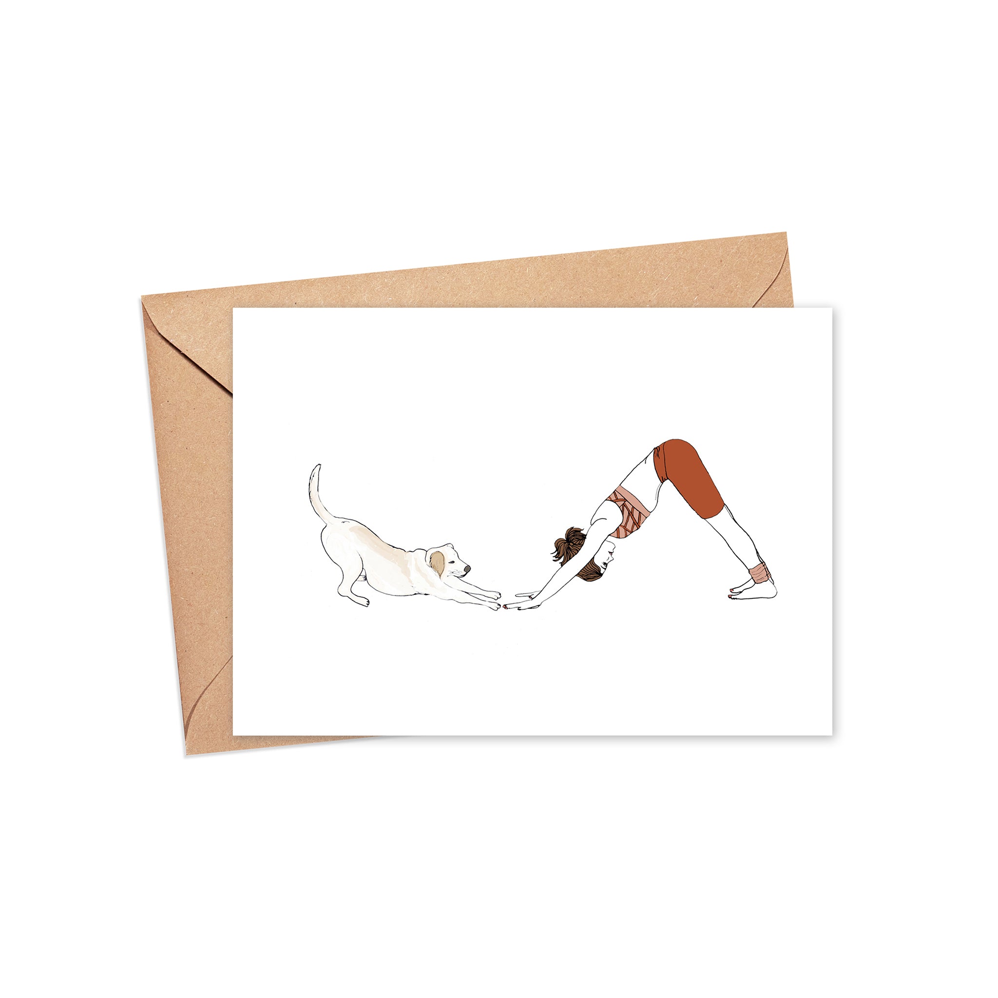 "Only up from here" Blank Card