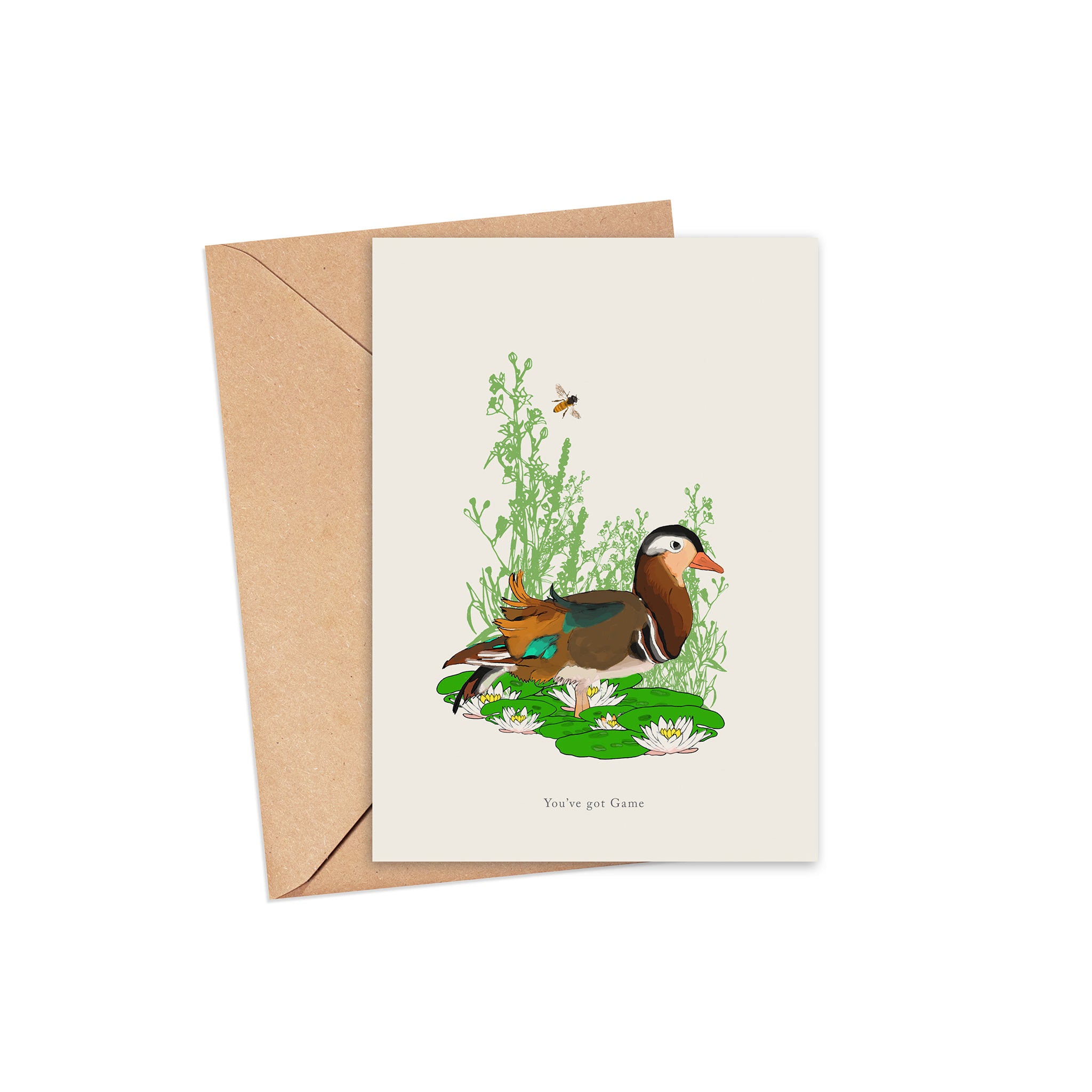 "You've got game" Blank Card
