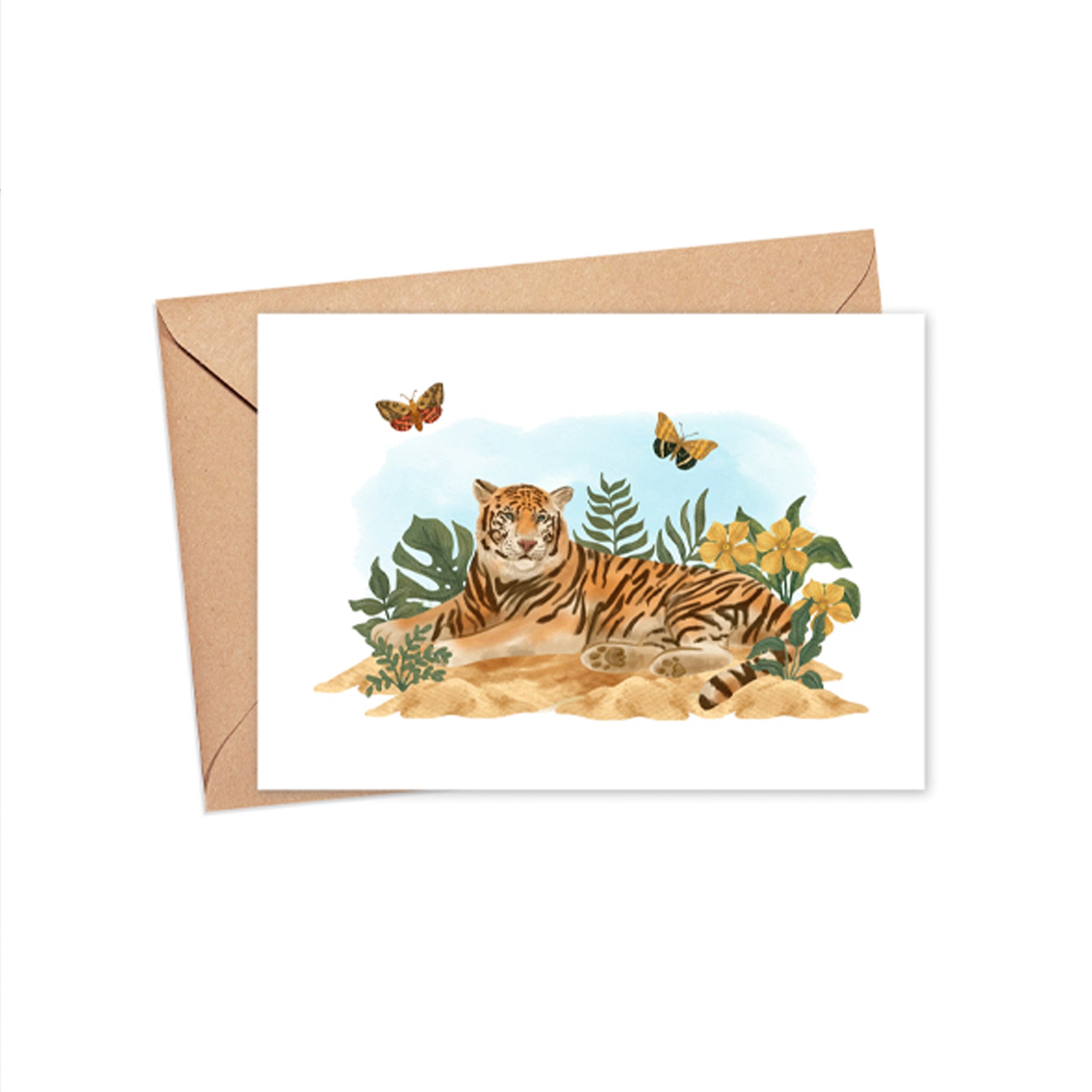 "Never change your stripes" Blank Card