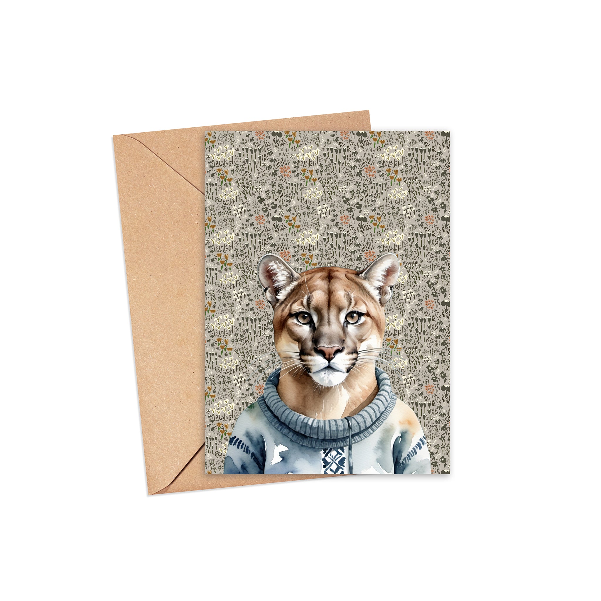 "Wild about you" Blank Card