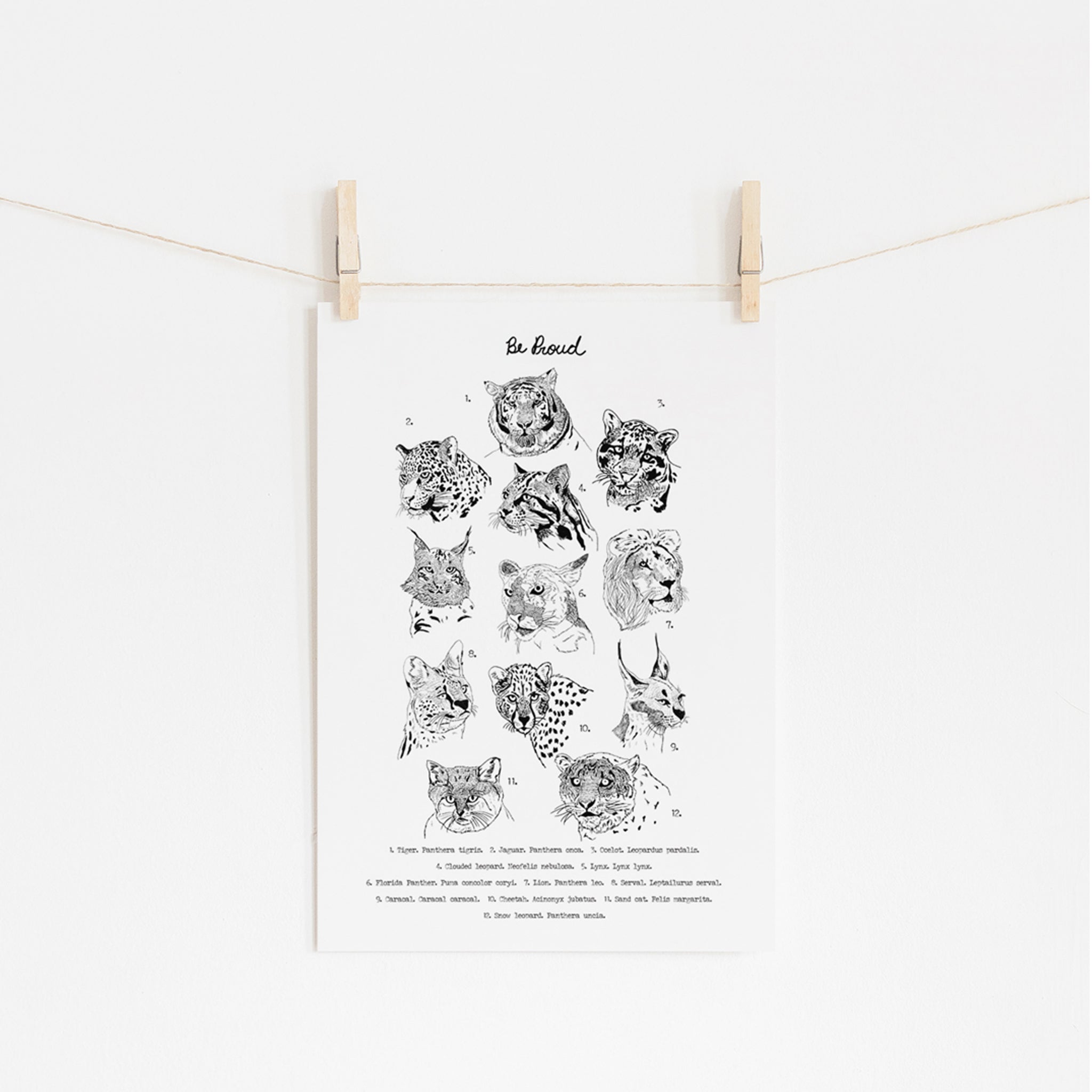 "Be Proud" Print