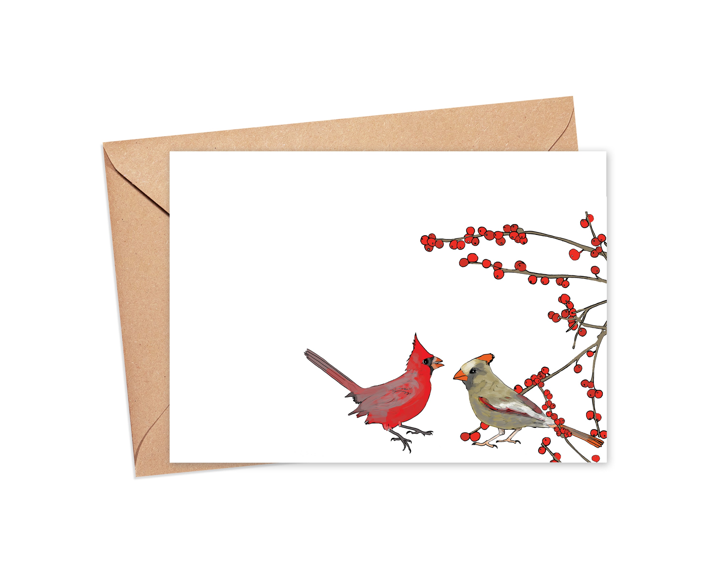 "Be Merry" Blank Card