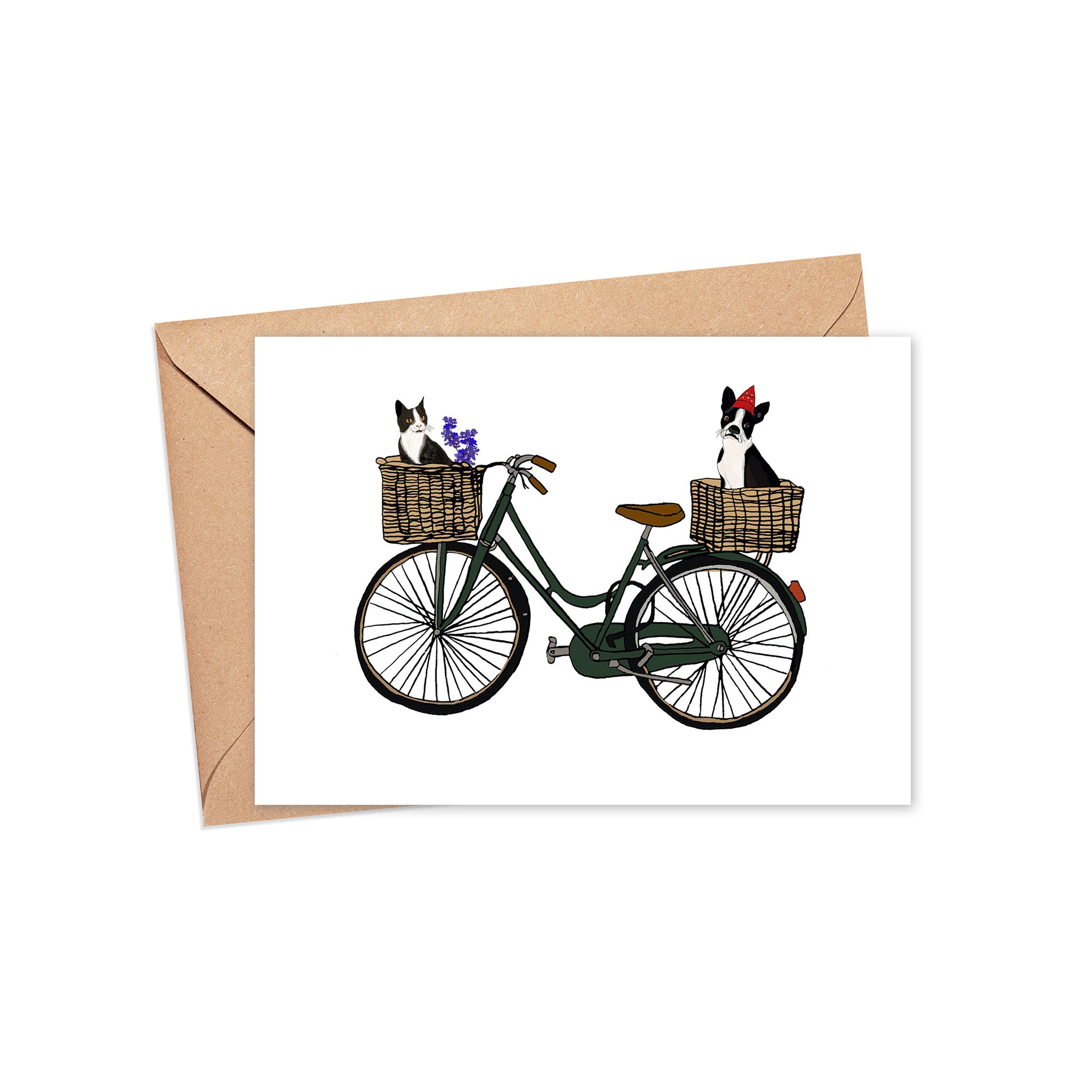 "Basket full of sunshine" Blank Card