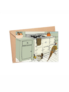 "Prairie Kitchen" Blank Card