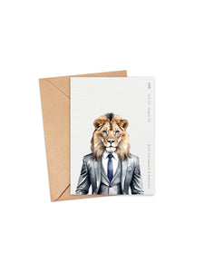 "Leo" Horoscope Card