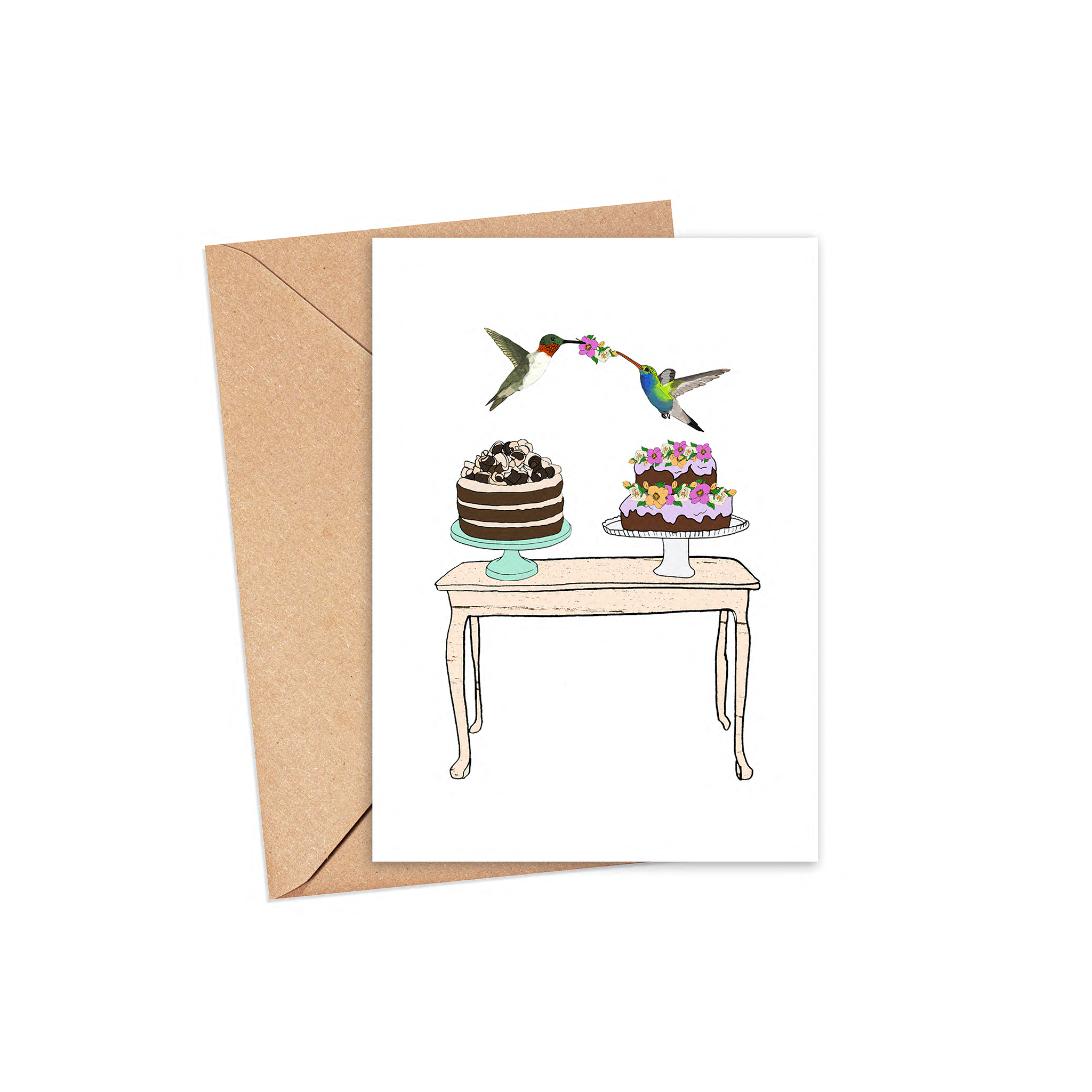 "Sweet moments" Blank Card