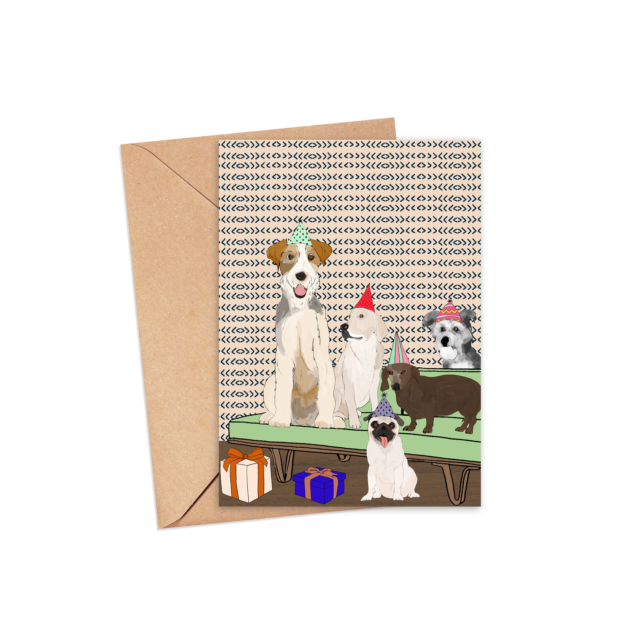 "Dog Day Afternoon" Blank Card