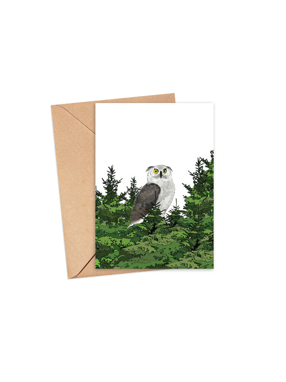 "Owl my love to you" Blank Card