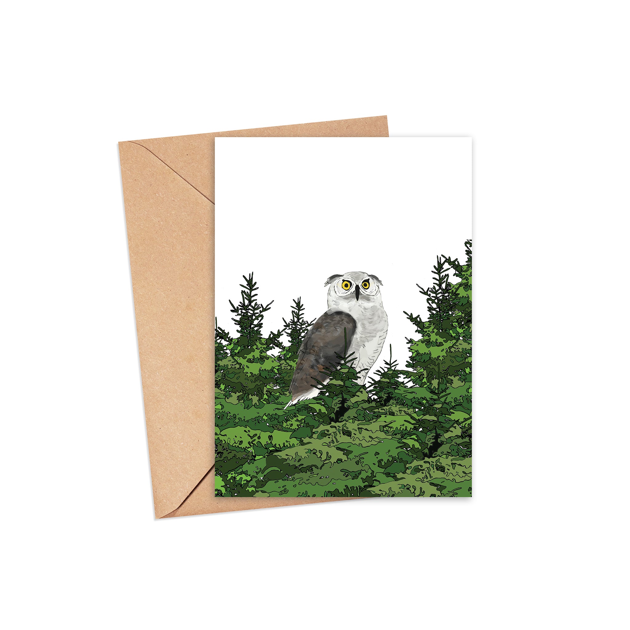 "Owl my love to you" Blank Card