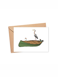 "Let's rock the boat" Blank Card