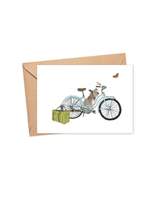 "Traveling Companions" Blank Card