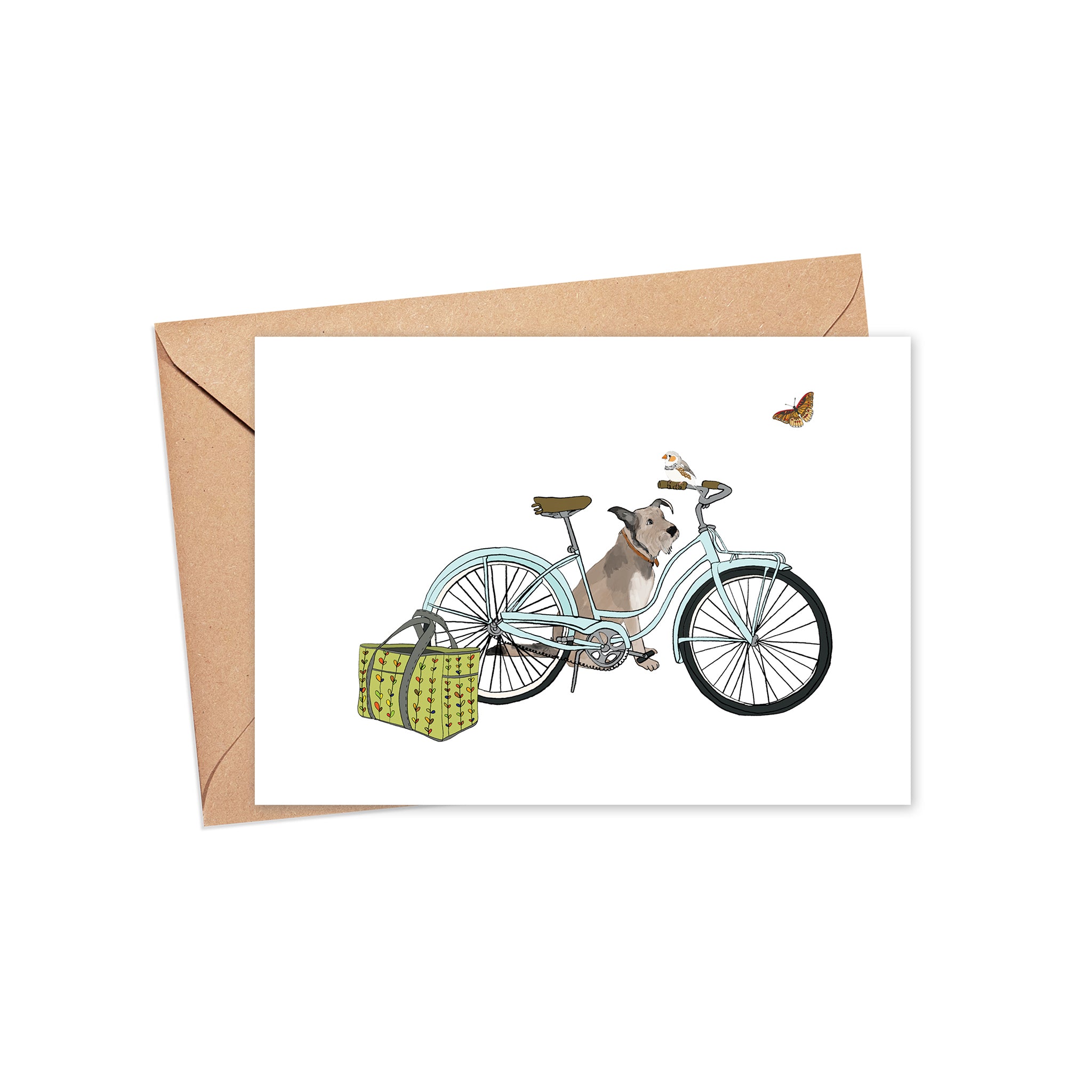 "Traveling Companions" Blank Card