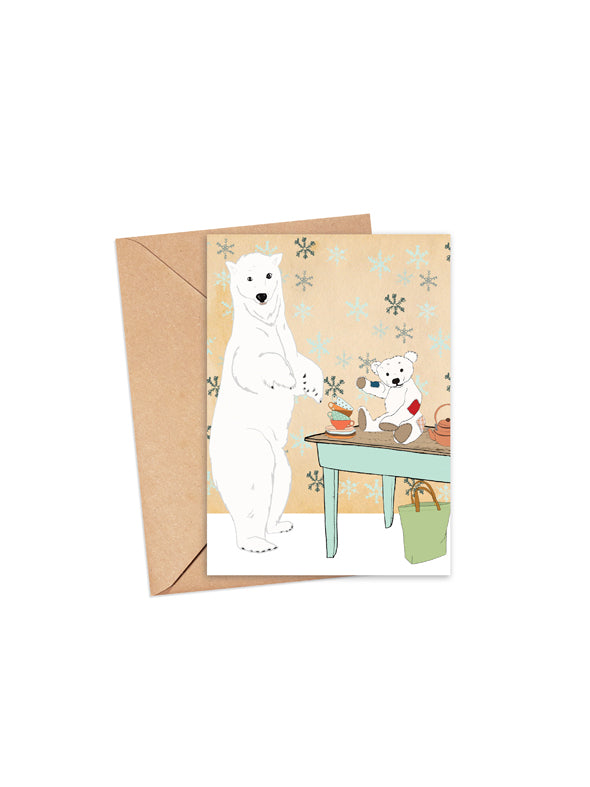 "Bear Hug" Blank Card