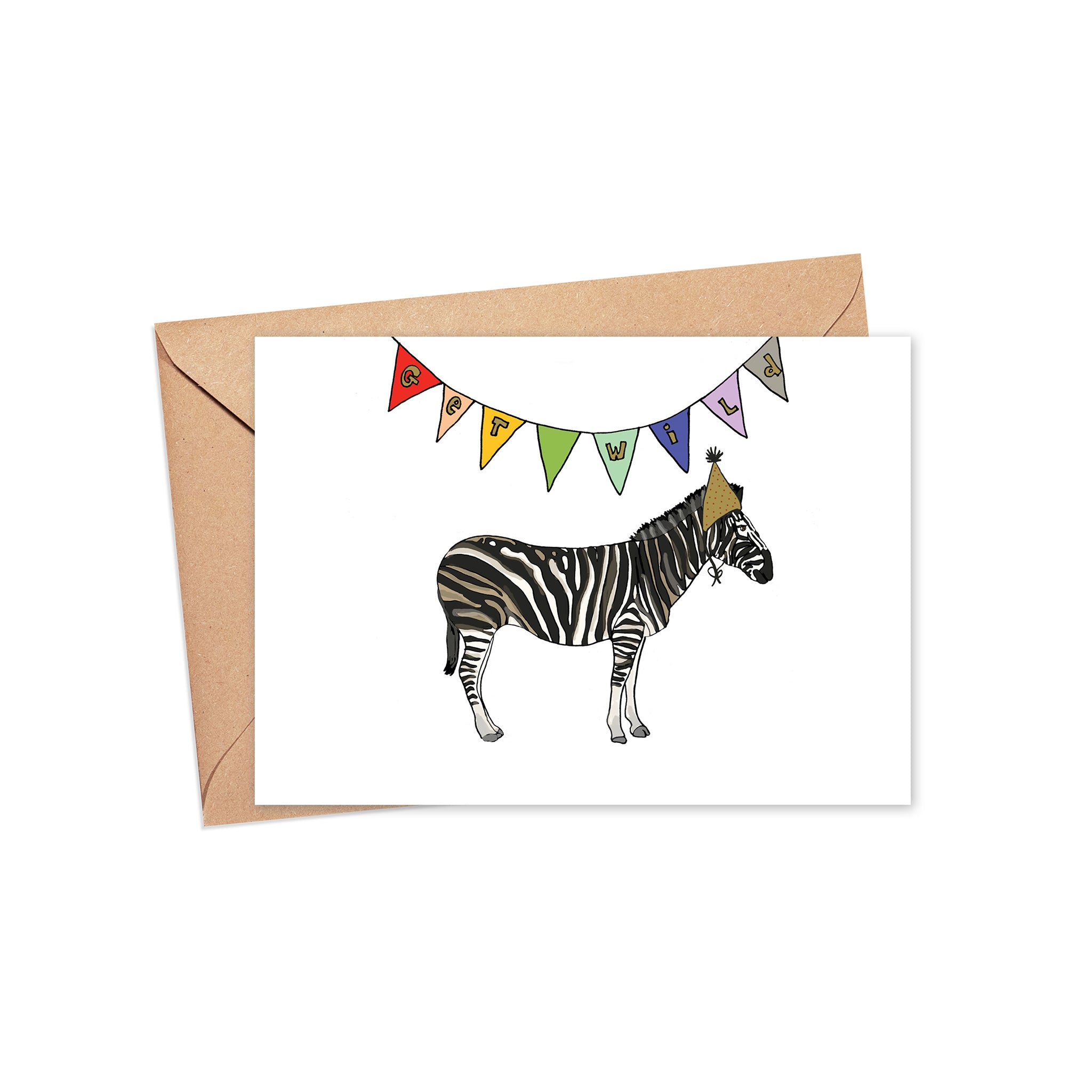 "Show your stripes" Blank Card