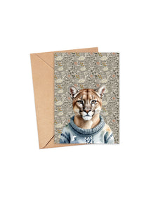 "Wild about you" Blank Card