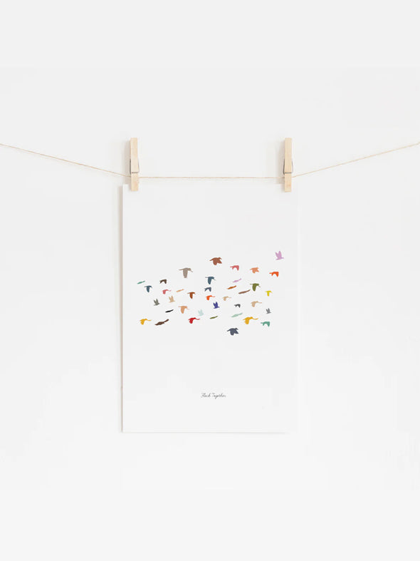 Flock Together Print