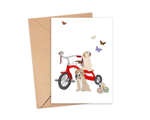 "Puppy Love" Blank Card