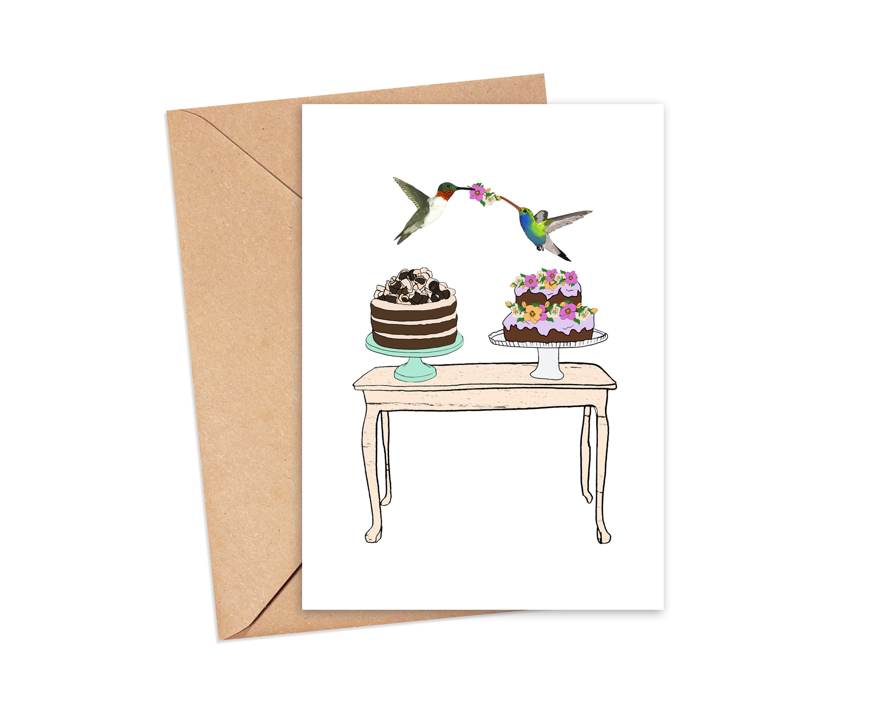 "Sweet moments" Blank Card