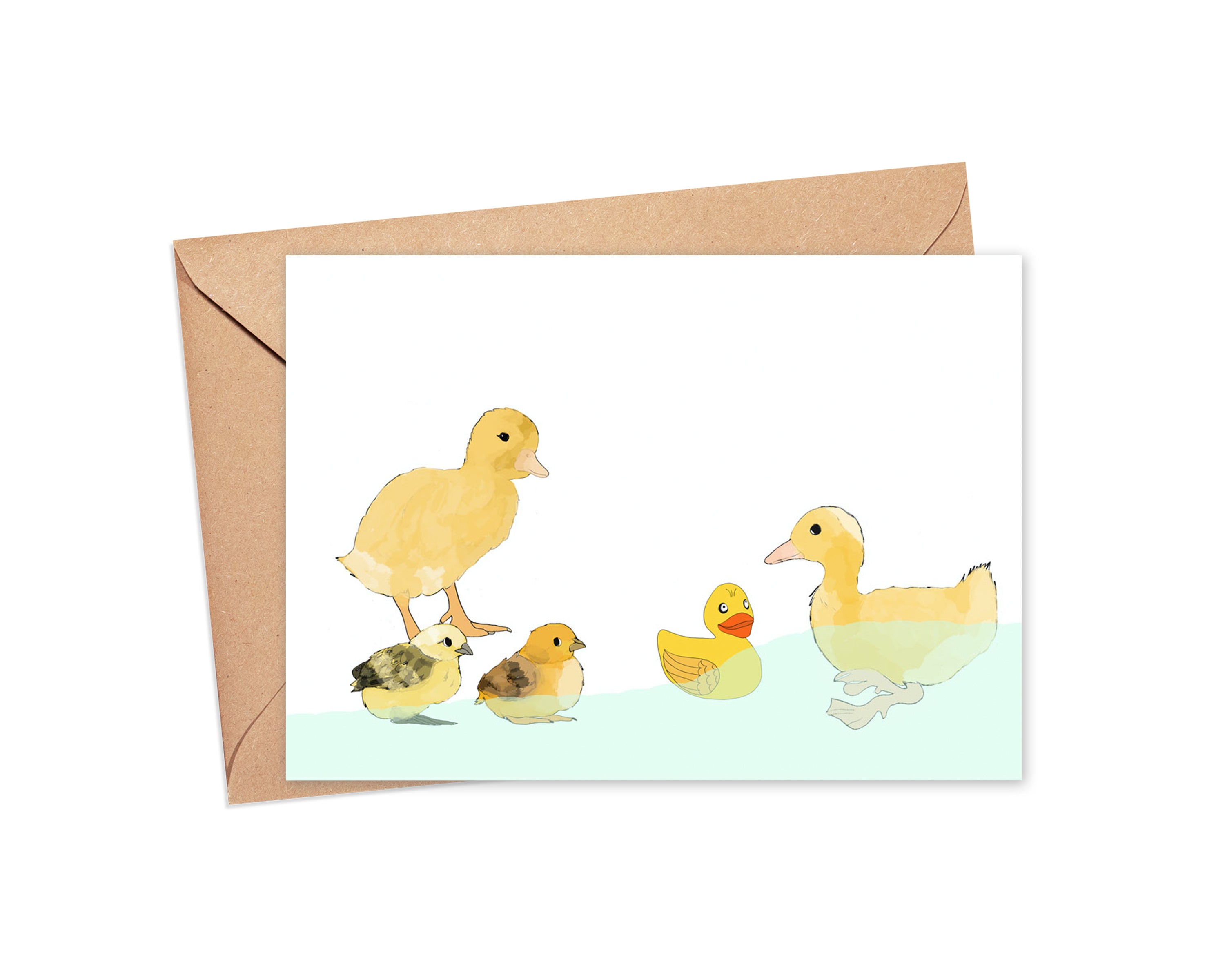 "You quack me up" Blank Card