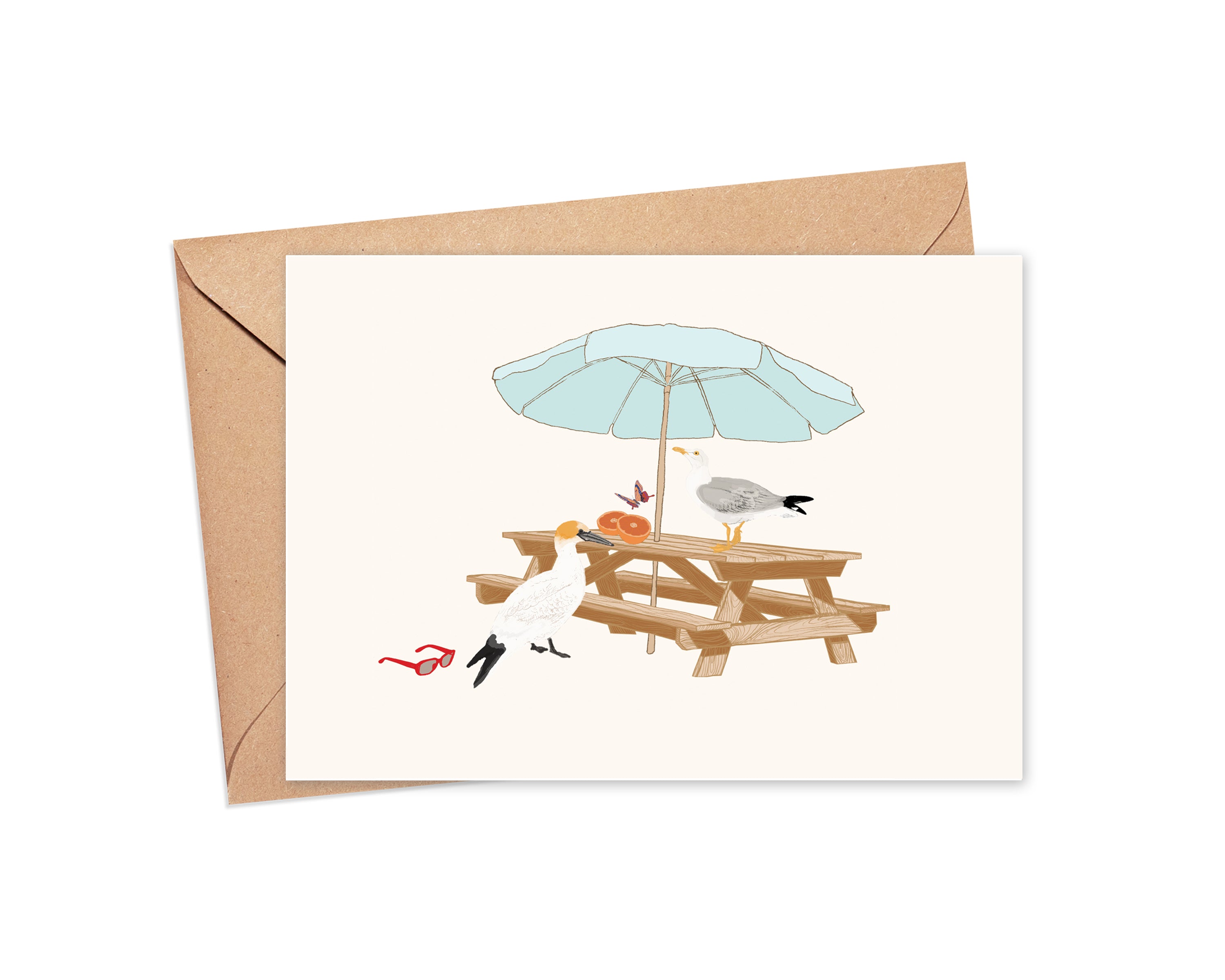 "Flock Together" Blank Card
