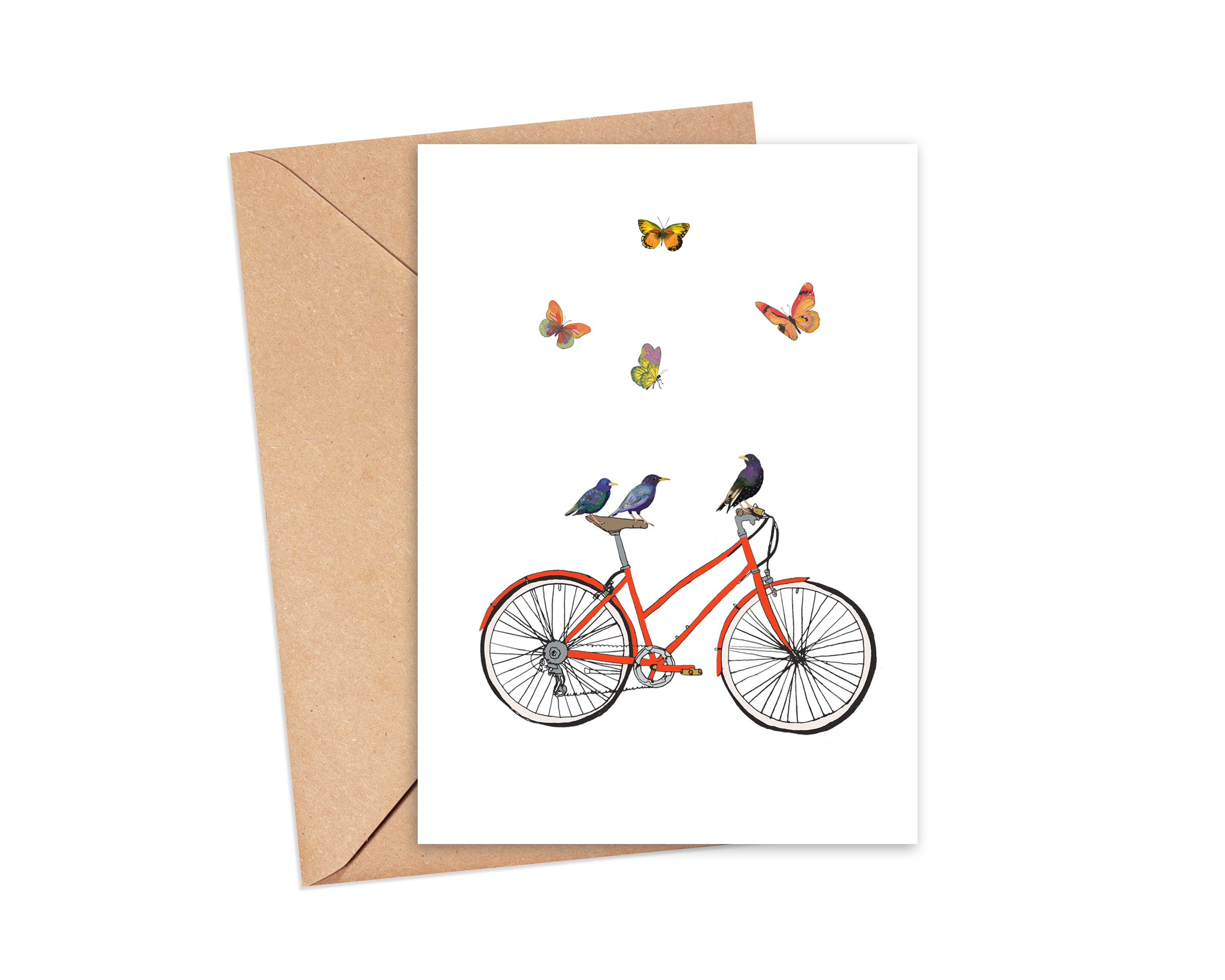 "You're my starling" Blank Card