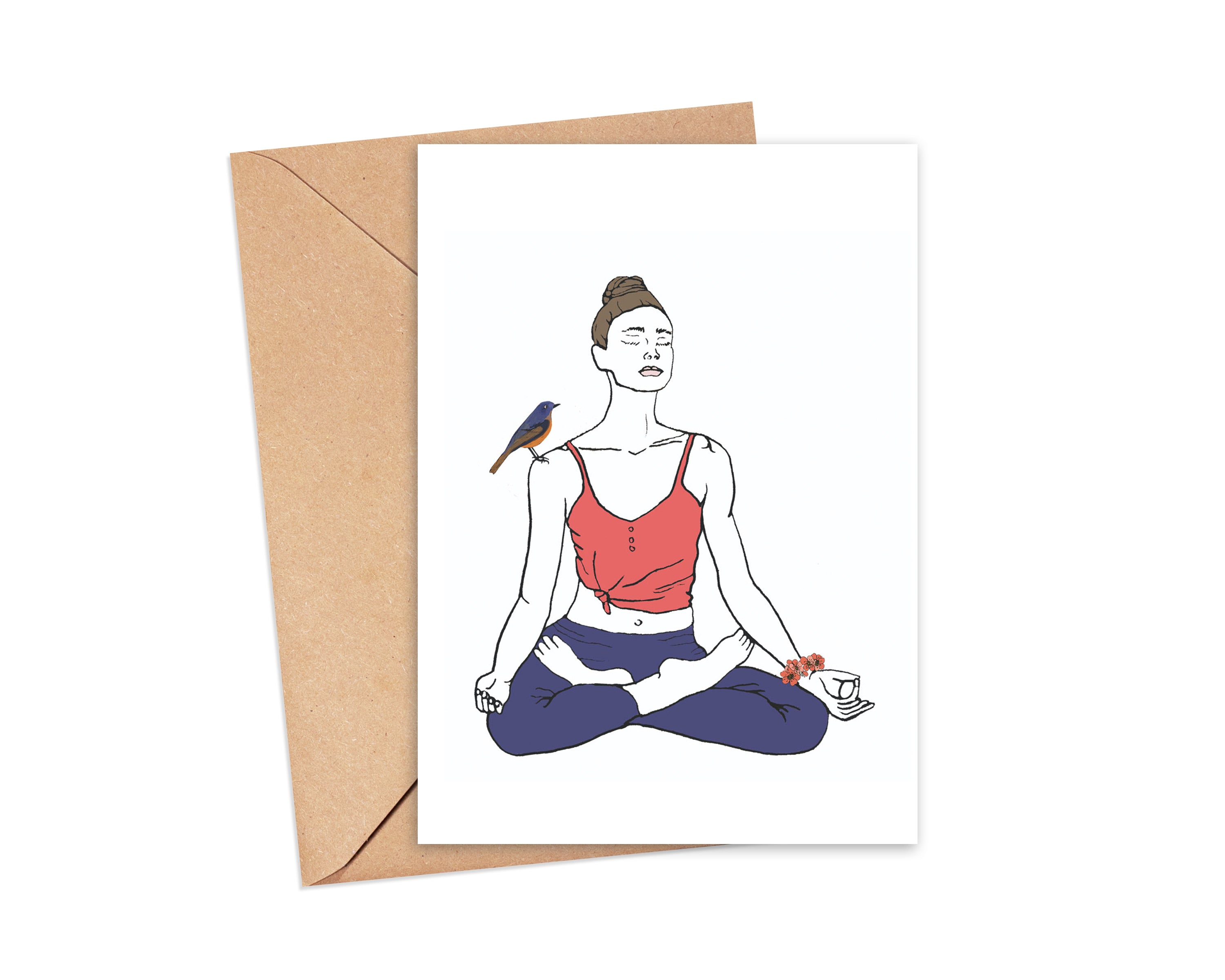 "Inner Peace" Blank Card