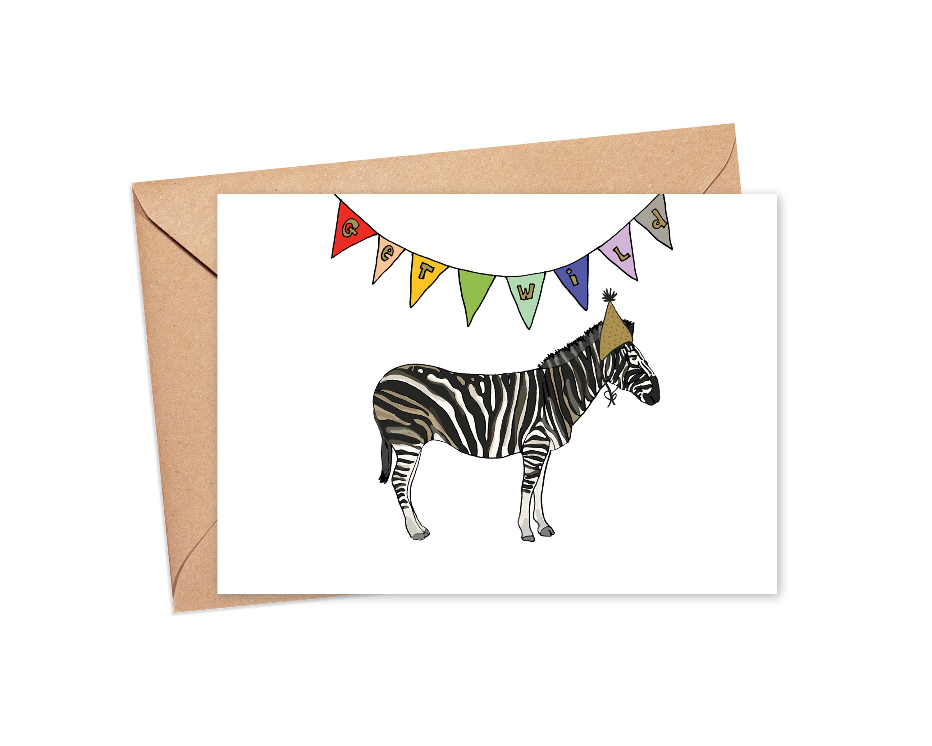 "Show your stripes" Blank Card