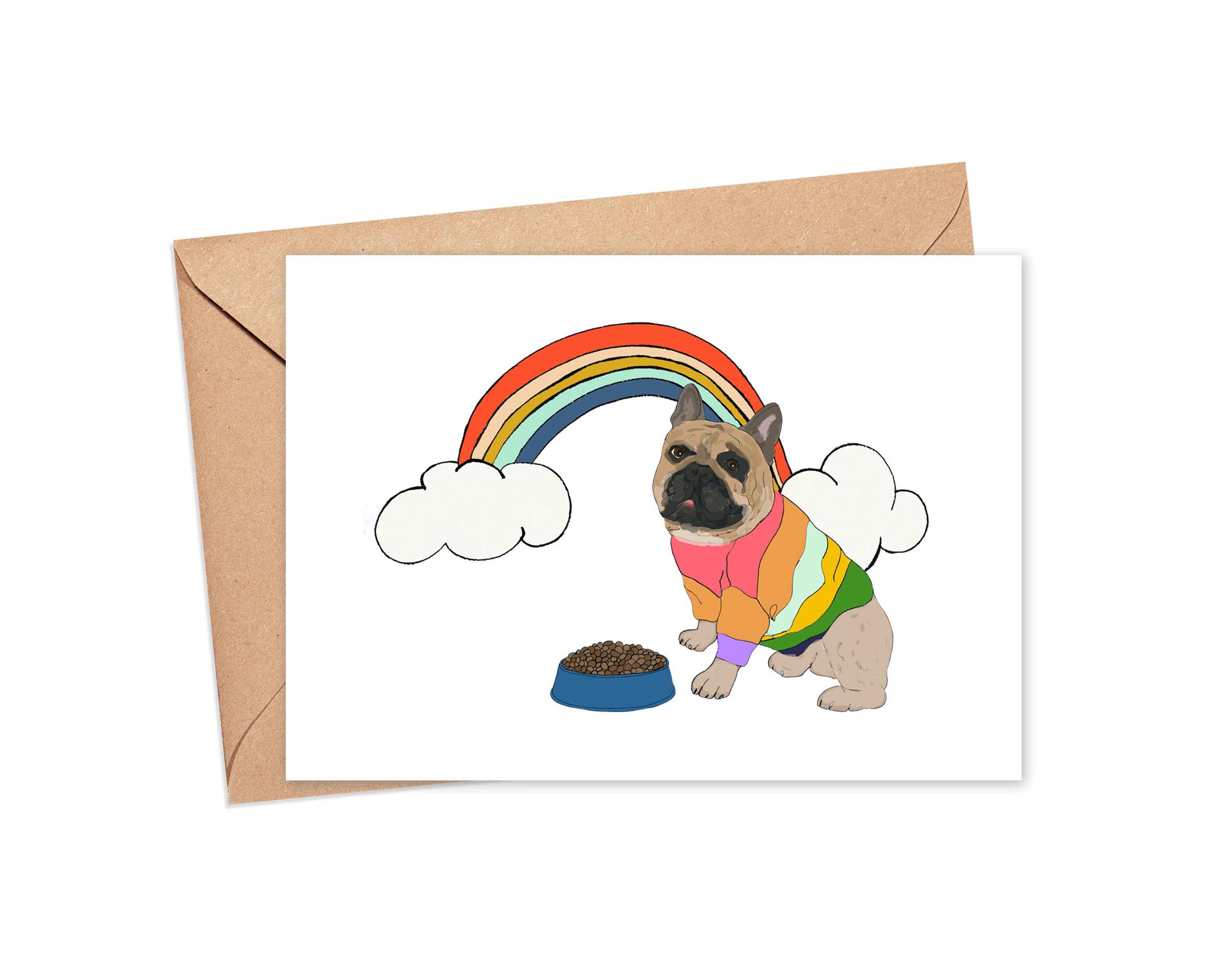 "Pot of gold" Blank Card
