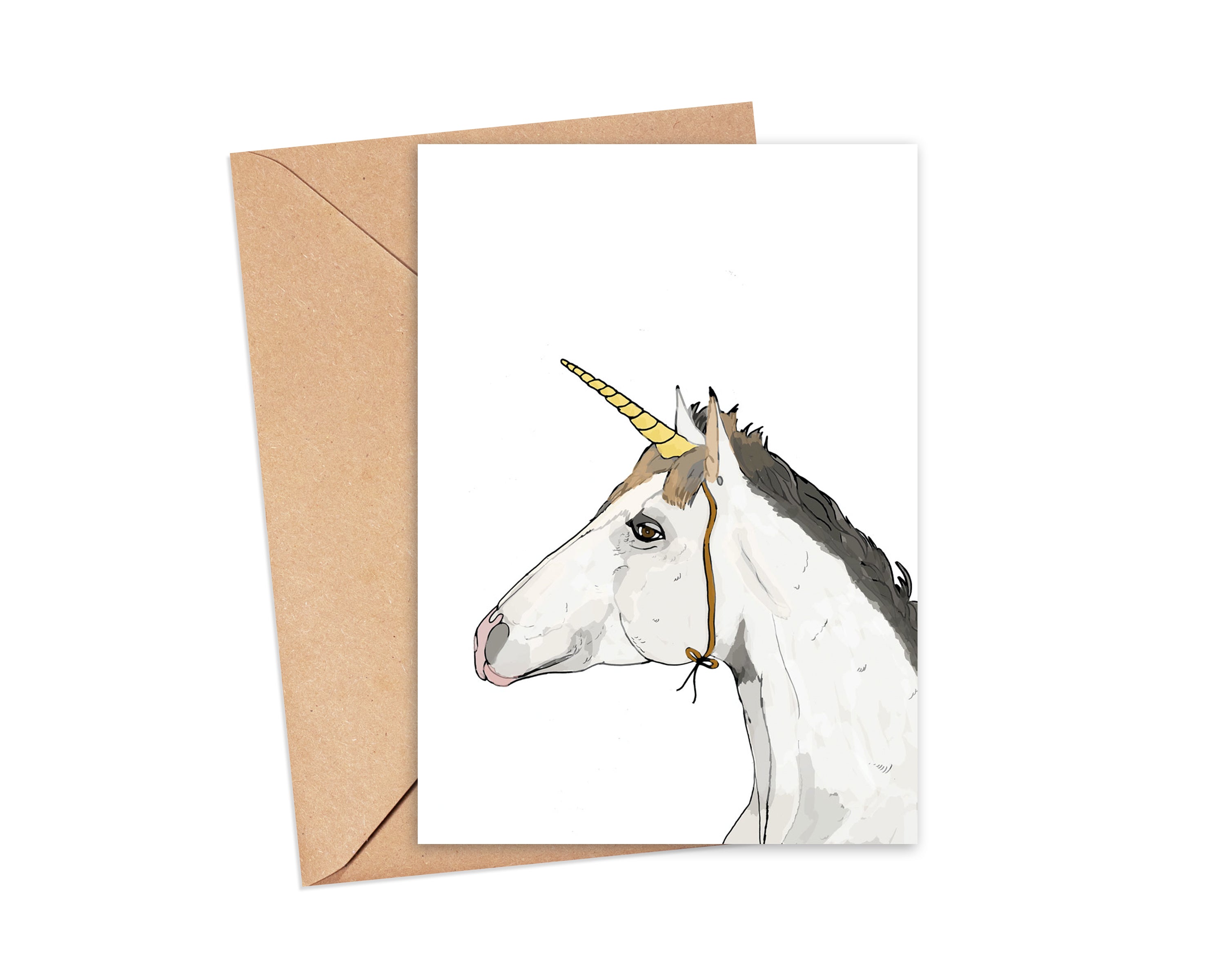 "You're my unicorn" Blank Card