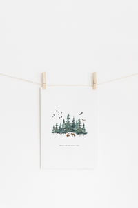 "Always take the scenic route" Print