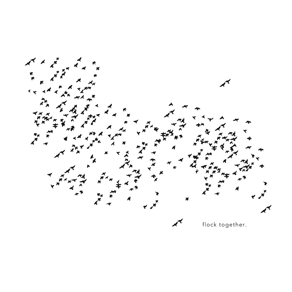 "Flock Together" Print